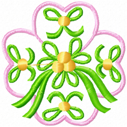 Flowers Embroidery Design 11